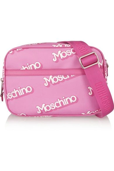 Moschino Barbie-inspired Logo-print Shoulder Bag In Pink | ModeSens
