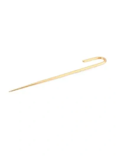 Katkim 18k Rose Gold Thread Ear Pin