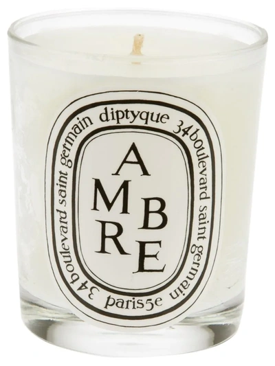 Diptyque 'ambre' Candle In White