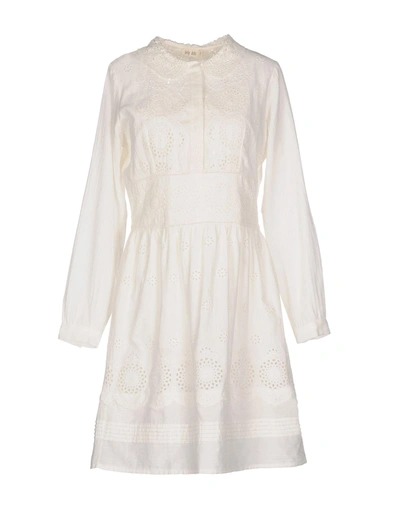 Deby Debo Short Dress In White