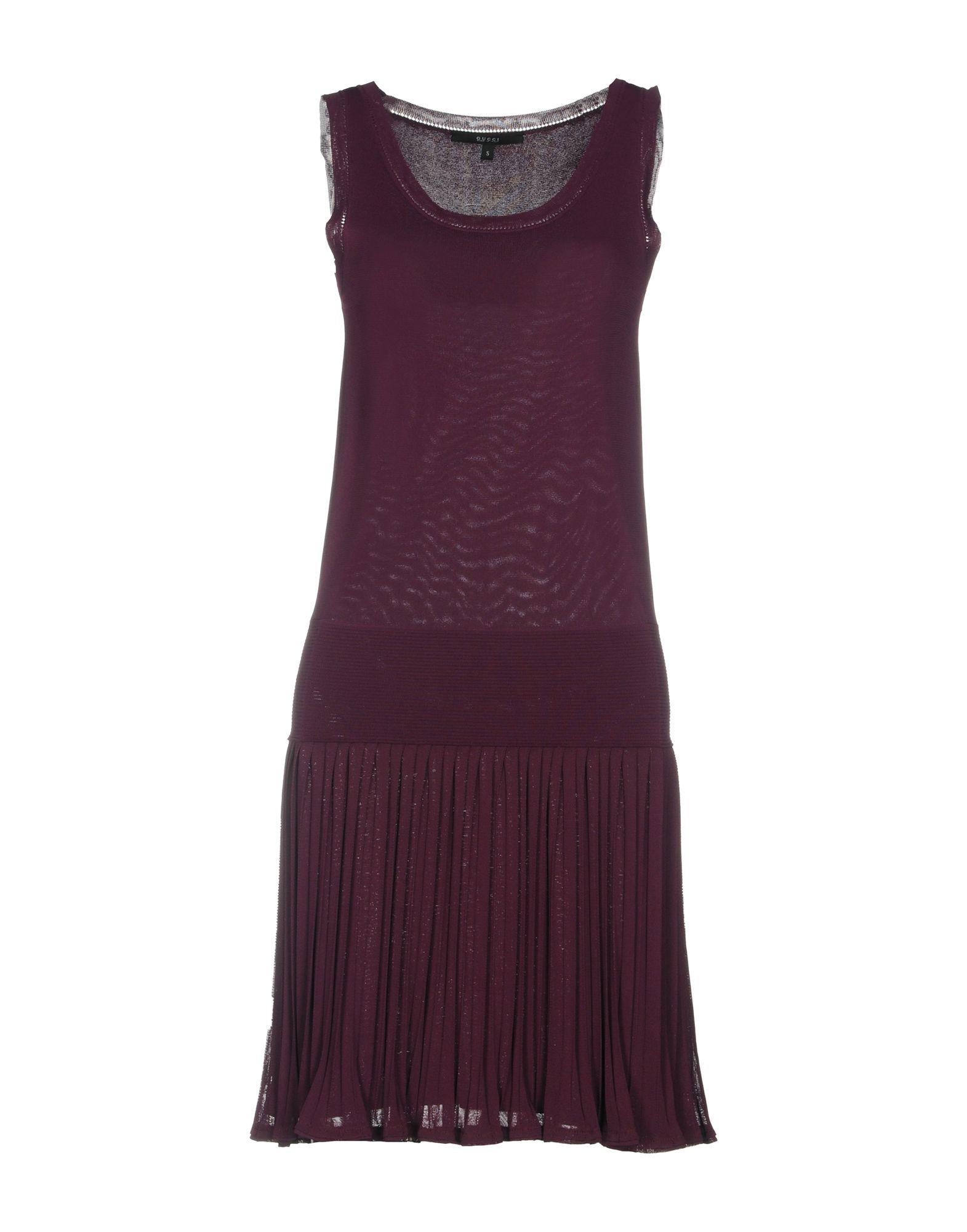 Gucci Purple Cocktail Dress