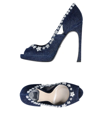 Dior Pumps In Blue