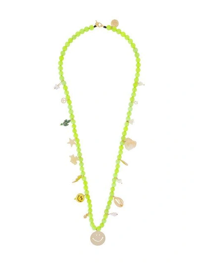Venessa Arizaga Opening Ceremony Happy Weekend Necklace In Yellow