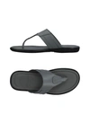 Doucal's Flip Flops In Grey