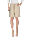 Rick Owens Bermudas In Beige