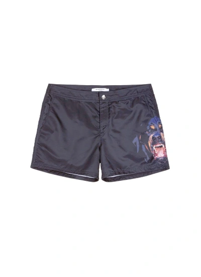 Givenchy Rottweiler Print Swim Shorts | ModeSens