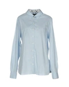Barbour Shirts In Sky Blue