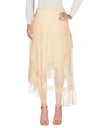 Simone Rocha Maxi Skirts In Pale Pink