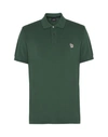 Ps By Paul Smith Polo Shirt In Green