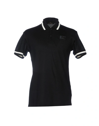 Roberto Cavalli Polo Shirt In Black
