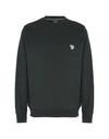 Ps By Paul Smith Sweatshirts In Dark Green