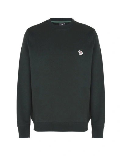 Ps By Paul Smith Sweatshirts In Dark Green