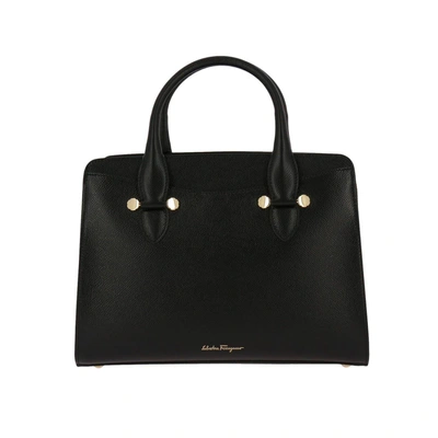 Ferragamo Handbag Shoulder Bag Women Salvatore  In Black