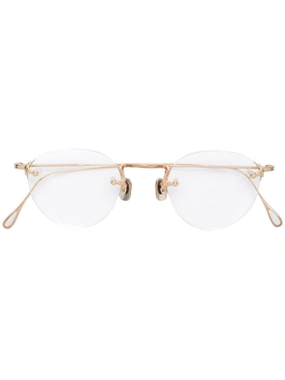 Eyevan7285 Frameless Glasses In Metallic