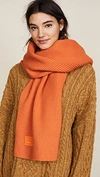 Acne Studios Bansy S Face Scarf In Geranium Orange