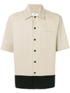 Ami Alexandre Mattiussi Short Sleeve Shirt In Neutrals