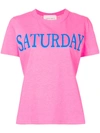Alberta Ferretti Pink Cotton T-shirt