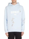 Givenchy ripped hoodie blue sales