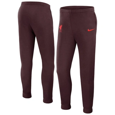 Nike Kids' Youth  Red Liverpool Gfa Fleece Pants