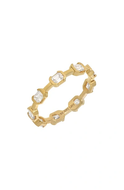 Bony Levy Varda Baguette Diamond Eternity Ring In 18k Yellow Gold