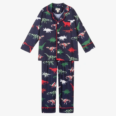 Hatley Kids' Boys Blue Dino Pyjamas