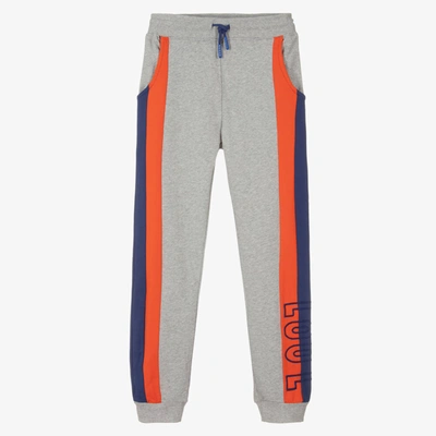 Guess Teen Boys Grey Logo Joggers