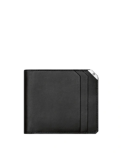 Montblanc Urban Spirit Leather Wallet In Black