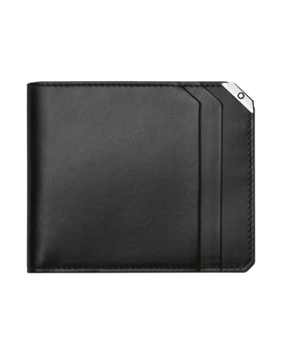 Montblanc Urban Spirit Leather Wallet In Black