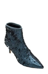 Charles By Charles David Amstel Pointed Toe Bootie In Teal-seq