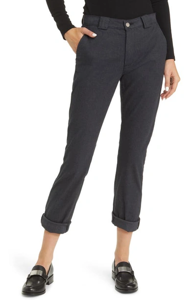 Ag Caden Tailored Twill Pants In Gunpowder