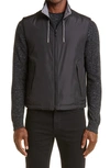 Zegna Zephyr Reversible Vest In Black