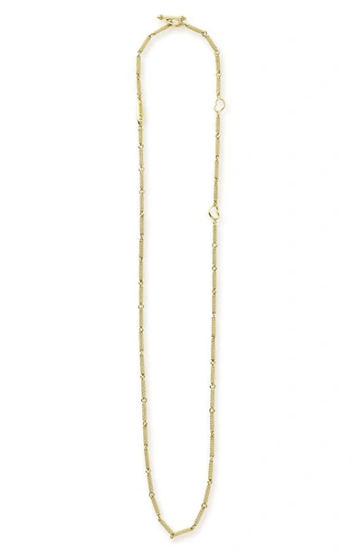 Lagos Signature Caviar Station Necklace In Gold