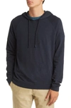 Vince Raglan Sleeve Pulover Hoodie In Costal