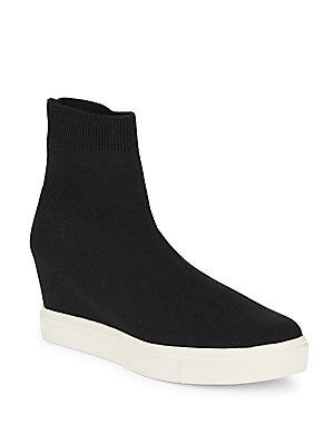 wedge sock sneakers