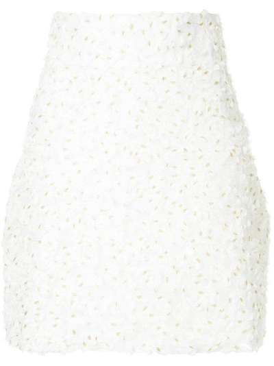 Bambah Confetti Skirt In White