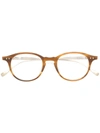 Dita Eyewear Ash Glasses In Brown