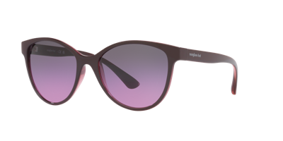 Sunglass Hut Collection Women's Sunglasses, Hu202155-y In Gradient Violet