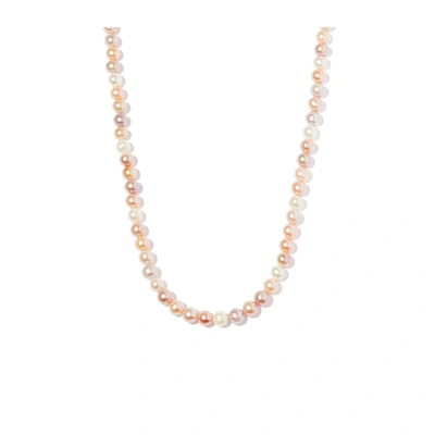 Hatton Labs Sterling Silver Gradient Pearl Necklace