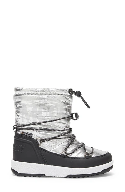 Moon Boot Kids' Protecht Junior Boot In Silver