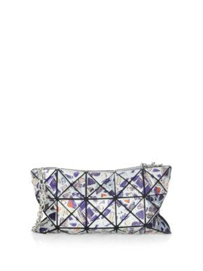 Bao Bao Issey Miyake Platinum Gem Chain Clutch In White