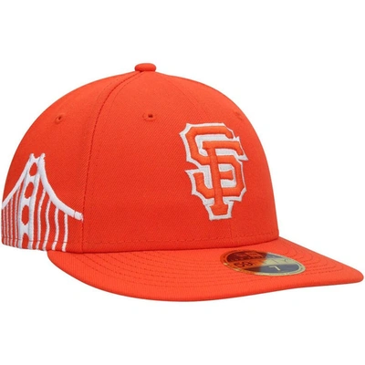 New Era Orange San Francisco Giants City Connect Low Profile 59fifty Fitted Hat
