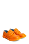 Camperlab Orange Mil 1978 Loafers In Bright Orange