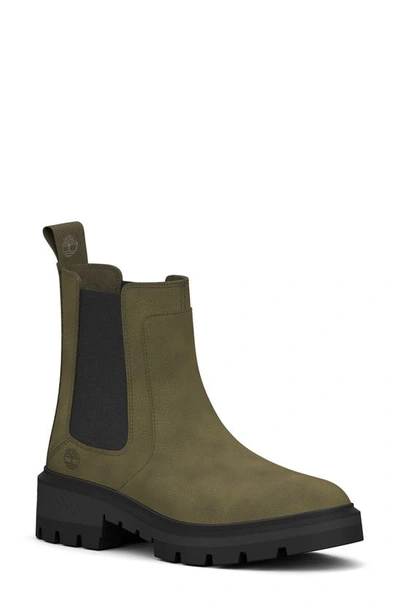 Timberland Women's Cortina Valley Chelsea Boots Women's Shoes In Olive Nubuck
