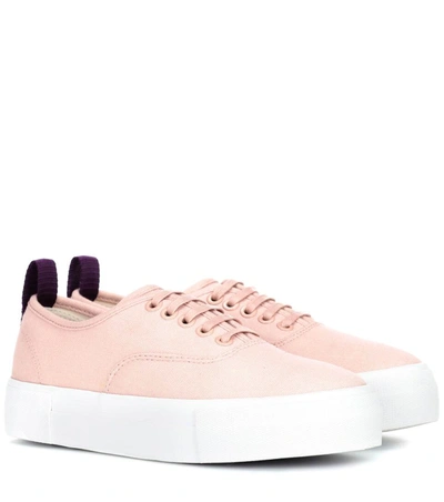 Eytys Mother Canvas Trainers In Pink