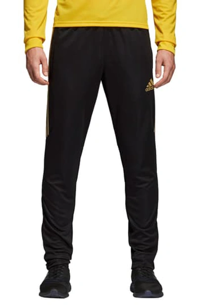 Adidas Originals Tiro 17 Regular Fit Track Pants In Black / Gold