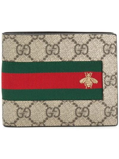 Gucci Web Supreme Billfold Wallet