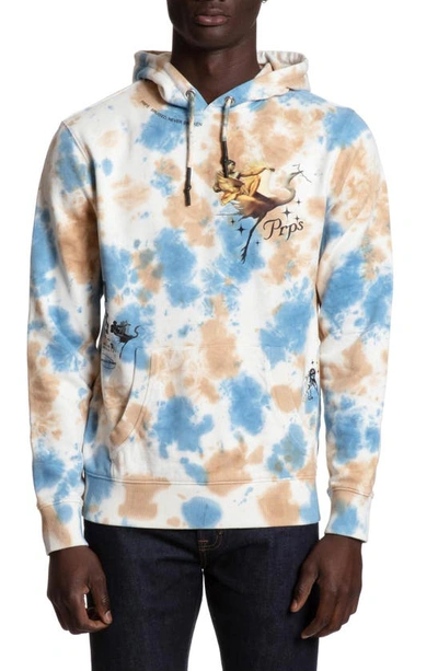 Prps Luther Hooded Sweatshirt In Blue Ribbon