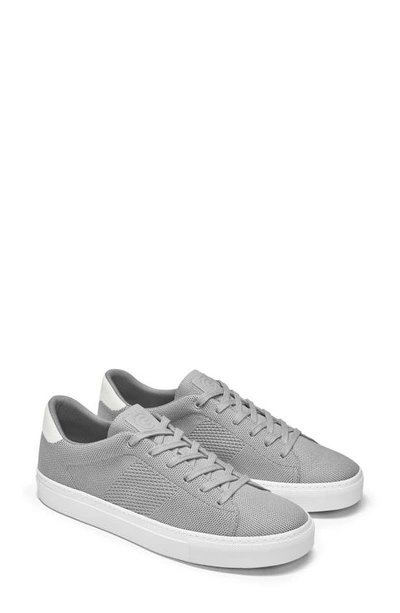 Greats Men's Royale Knit Lace Up Sneakers In Grey/white