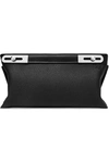 Loewe Missy Small Textured-leather Shoulder Bag In Black