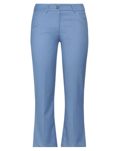 Guttha Cropped Pants In Pastel Blue